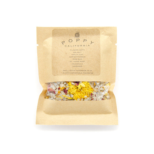 Flower Bath Packet with Minerals