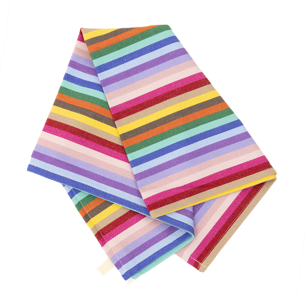 Rainbow Stripe Tea Towel