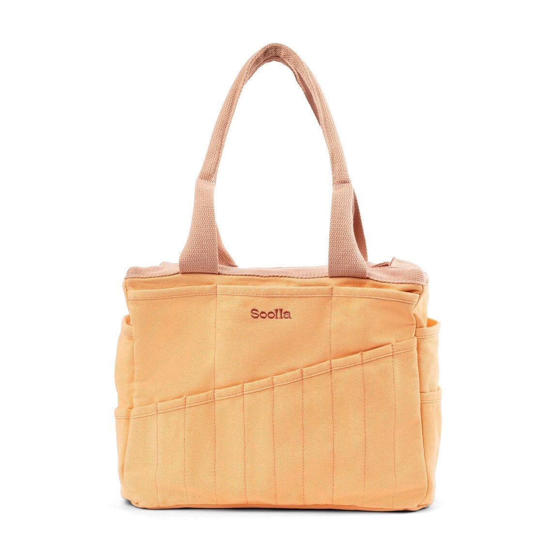 Soolla Studio Art Supply Bag - Orange Creamsicle