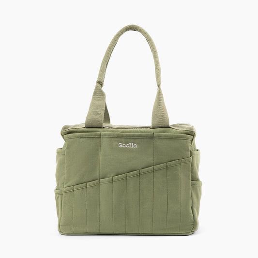 Soolla Studio Art Supply Bag - Ganja Green