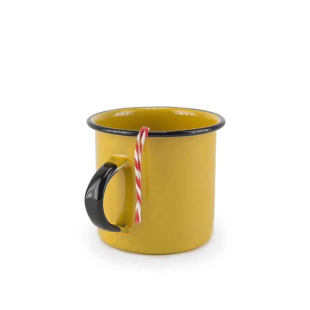 Enamel Cup - Mustard Yellow